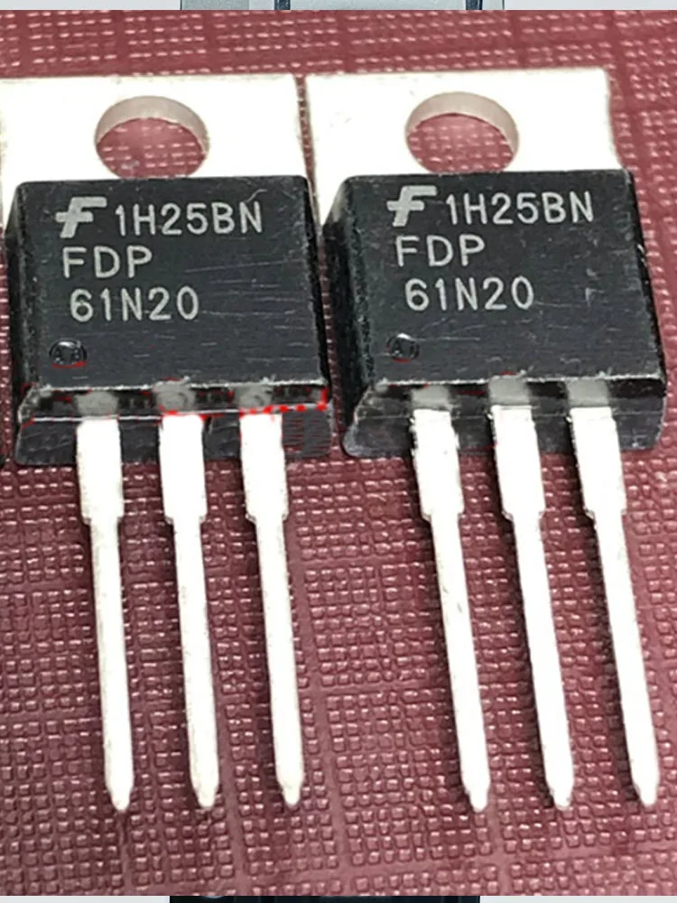 10pcs Brand new FDP61N20 FDP 61N20 TO-220 200V 61A  N-channel MOSFET