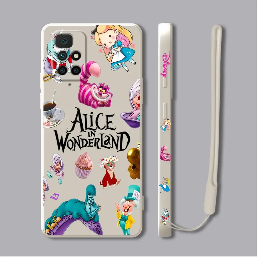 Чехол Disney «Алиса в стране чудес» для Xiaomi Redmi 13C 10 A3x 9 8 14C 12C A1 K60 K40 A2, мягкий чехол Чехол Disney «Алиса в стране чудес» для Xiaomi Redmi 13C 10 A3x 9 8 14C 12C A1 K60 K40 A2, мягкий чехол