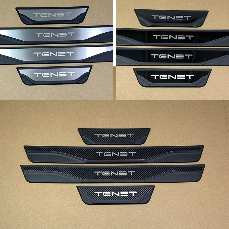 

Защитные накладки на пороги для Tenet T4, T7, T8 Pro Max, Tiggo 7, 8: наклейки-защита от царапин, аксессуары для автомобиля
