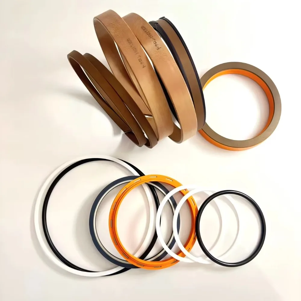 Hydraulic NBR Nitrilo Rubber Oil Seal Choice 31Y1-25780 Bucket Cylinder Seal Kit for R80-7/7A Excavator with PTFE