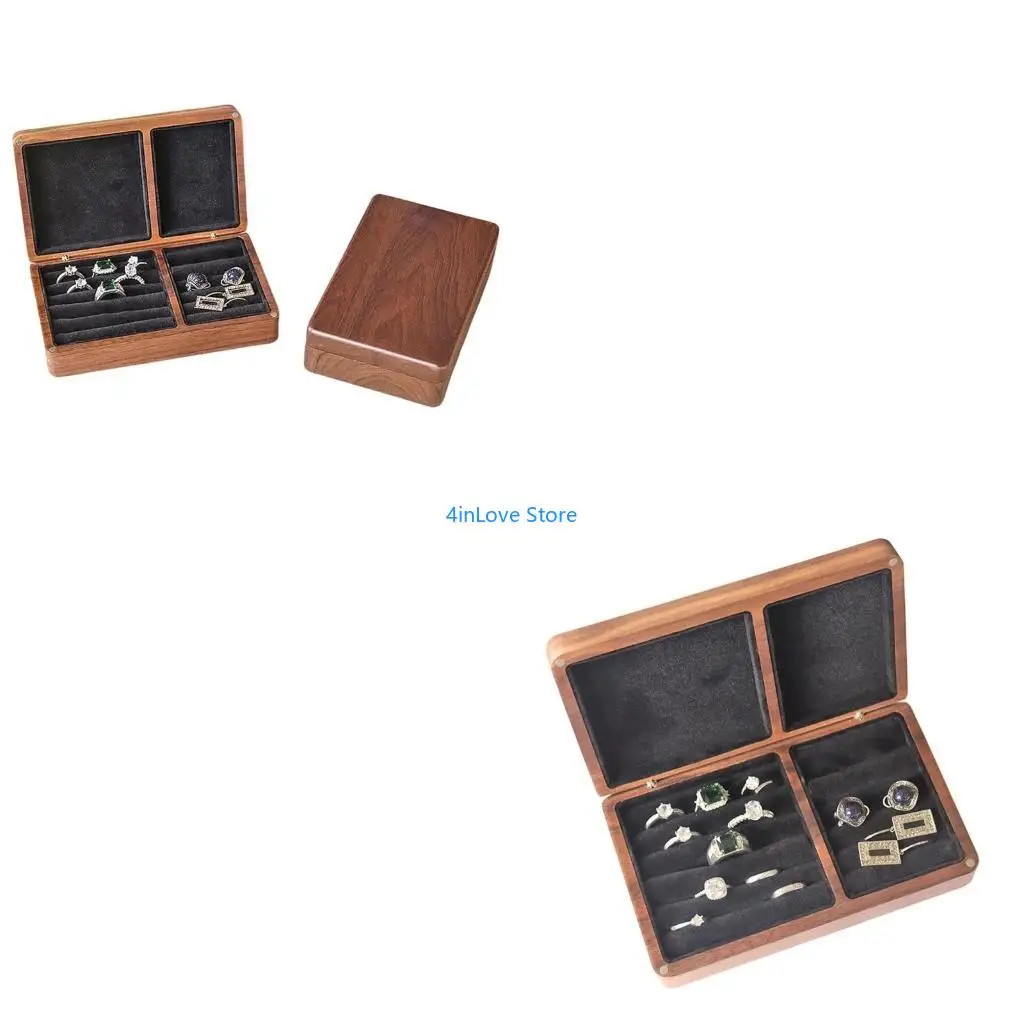 

T4MD Sturdy Jewelry Container with Drawers for Accessory Home Organization