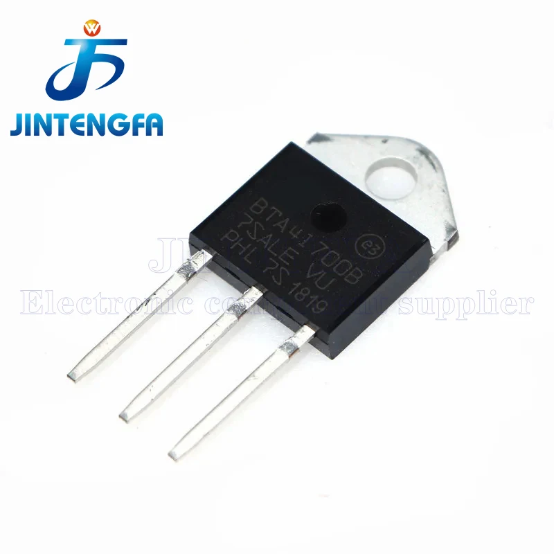 5PCS BTA41 BTA41600B BTA41700B BTA41800B BTA411200B 600/700/800/1200V TO-3P BTA41-600BRG DIP 41A Thyristor Transistor