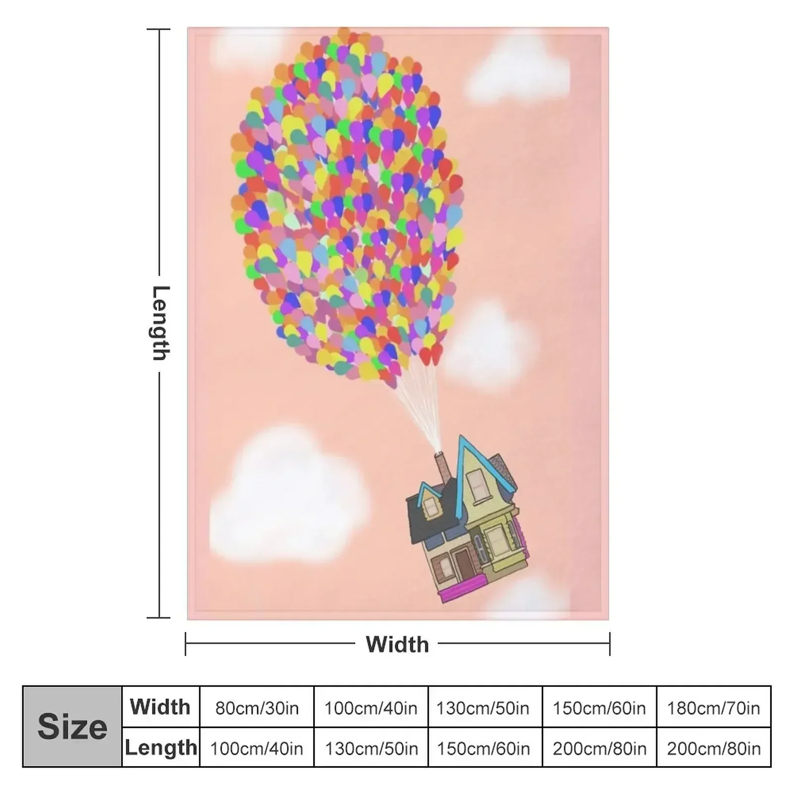 New Up - Peach Throw Blanket couch cozy soft plush fuzzy picnic outdoor blanket