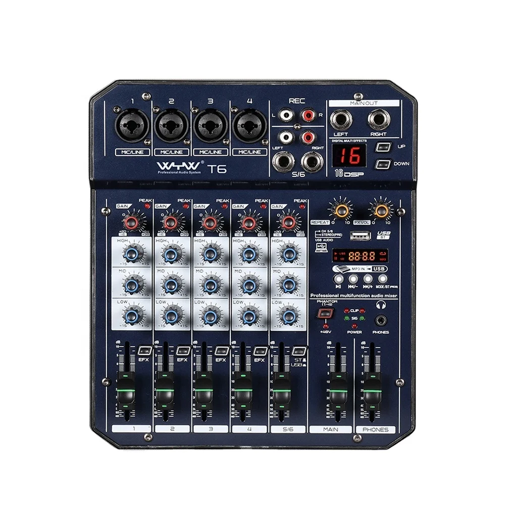 Hot selling mini dj mixer console