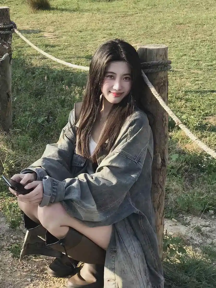 

Denim Coat Embossed Womens Summer Lightweight Button-Down School Hipster Lovely Matching Hollowed Out Jackets Distressed Commute