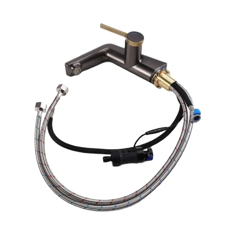 

Смеситель для раковины ABLN с высокотемпературным дисплеем, для горячей и холодной воды, однорычажный, для ванной комнаты