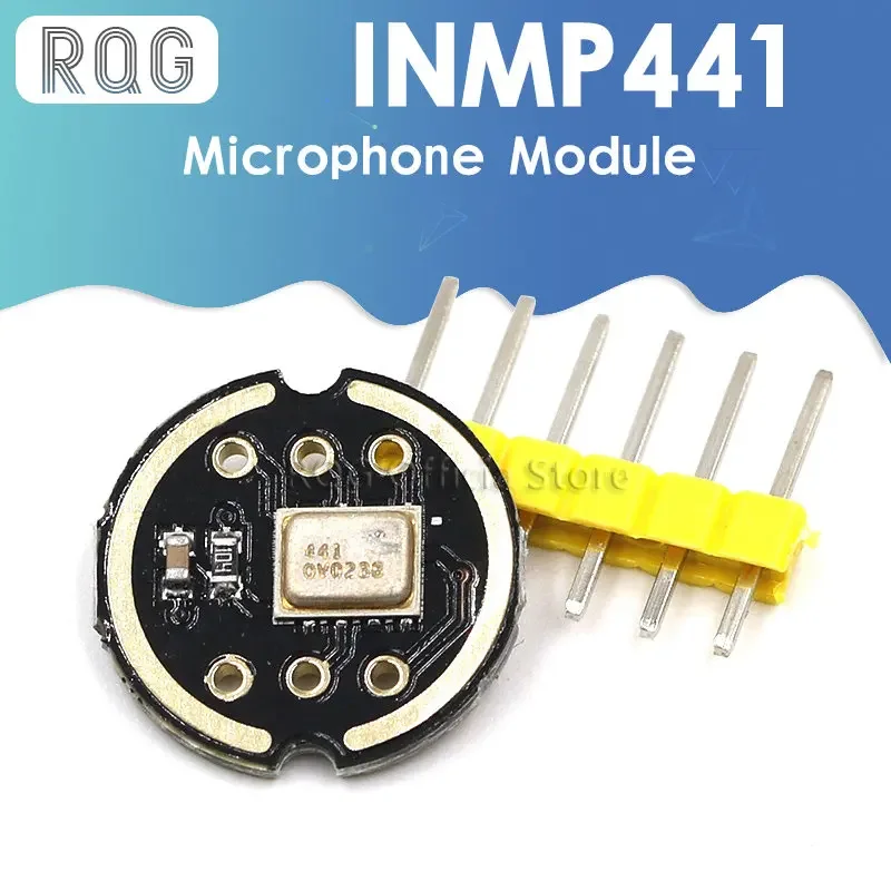 Omnidirectional Microphone Module I2S Interface INMP441 MEMS High Precision Low Power Ultra small volume for ESP32