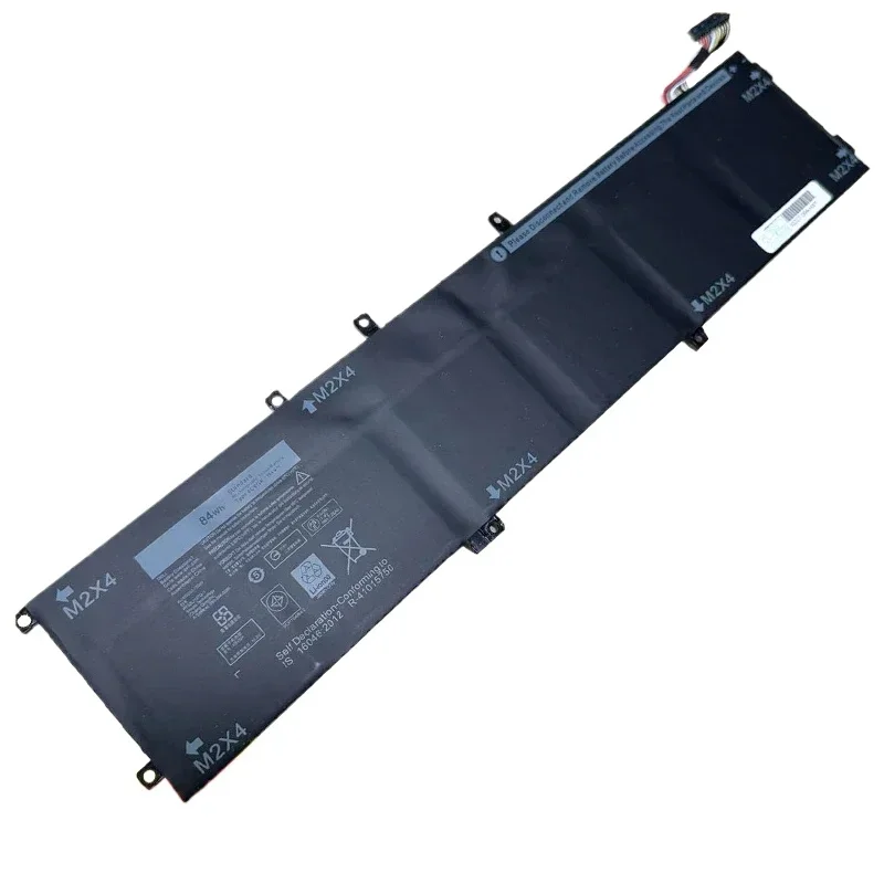 New 4GVGH Laptop Battery for DELL Precision 5510 XPS 15 9550 Series 1P6KD T453X  6 Cells  84WH