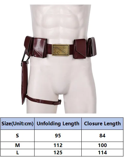 Boba Cosplay Fetter Belt Gloves TV Bounty Hunter Costume Accessories for Adult Men Male Dress Up Props Halloween Carnival Party view 2