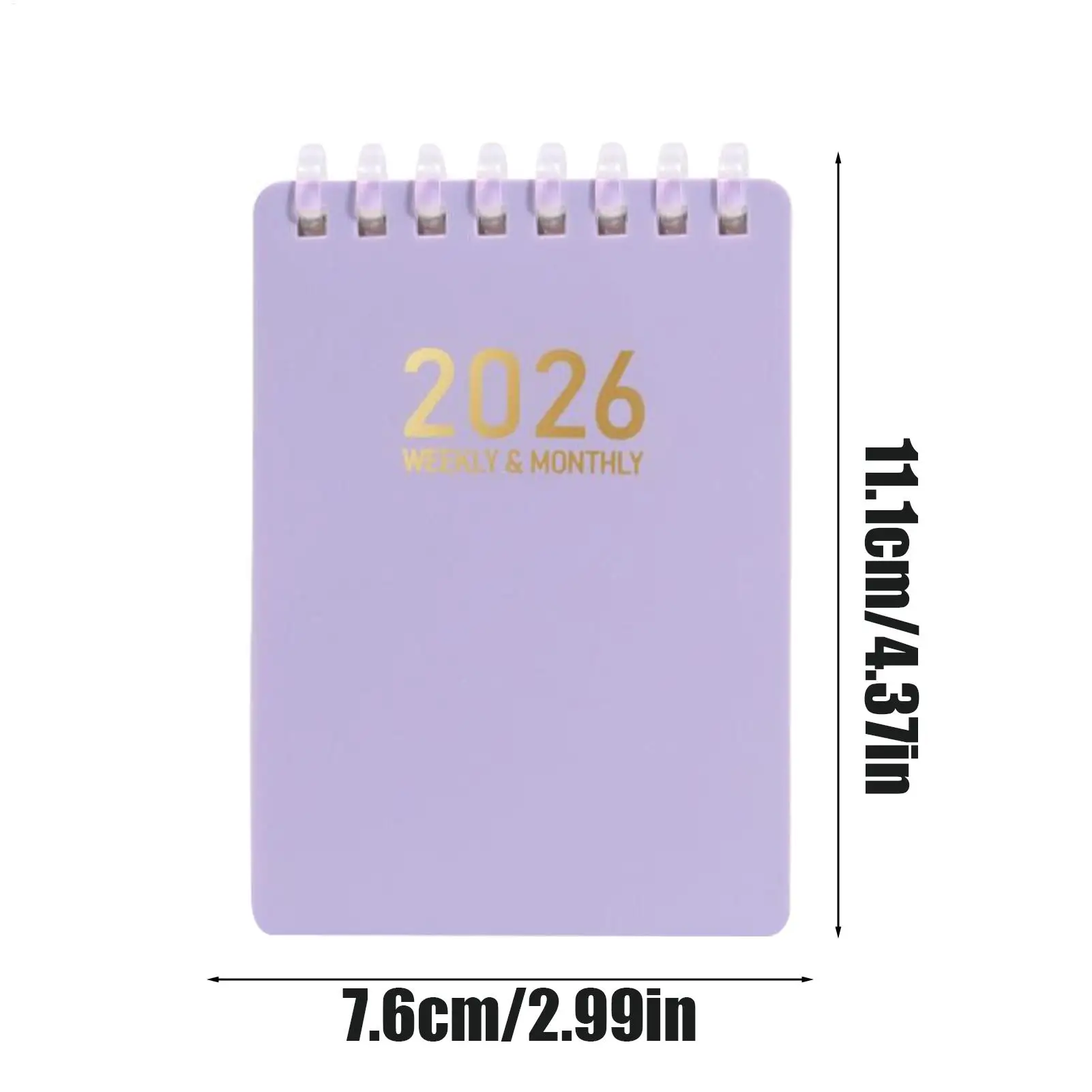 مخطط يومي 2026 دفتر ملفوف A7 مصنف بحجم الجيب لرسم الفصول الدراسية التمريض كلية البحث لاجتماعات العمل في القانون #6