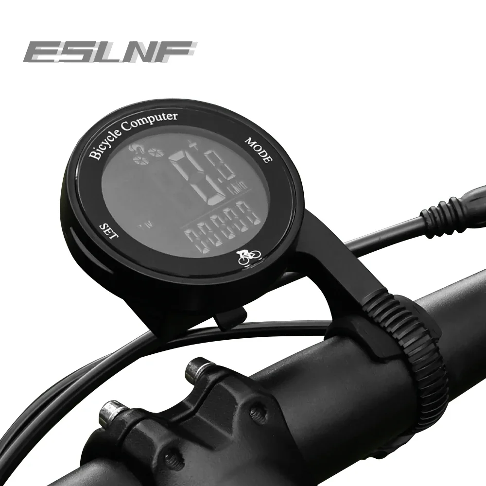 

ESLNF-Wireless Backlit Bicycle Code Computer, Odometer, Stop Watch Equipment, Mountain Cycling Meter, Bicycle Accessories