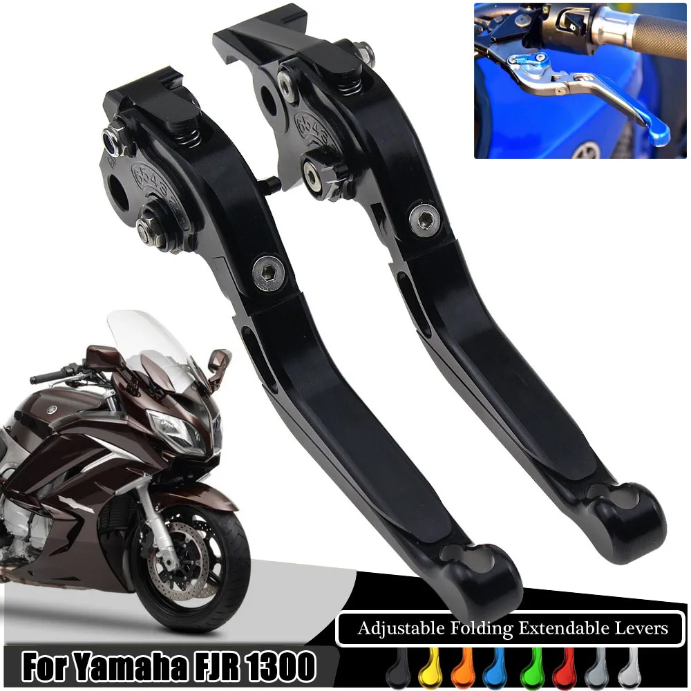 

For Yamaha FJR1300 2003 Motorcycle Brake Clutch Levers Nice CNC Folding Adjustable Retractable Motorcycle Clutch Brake Levers