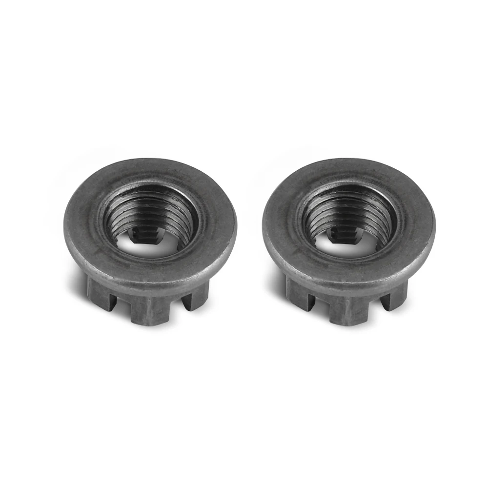 NICECNC Axle Castle Hub Nut Washer 2Pcs For Yamaha Breeze 1989 - 2004 Warrior Banshee 350 Blaster 200 ATV Accessories