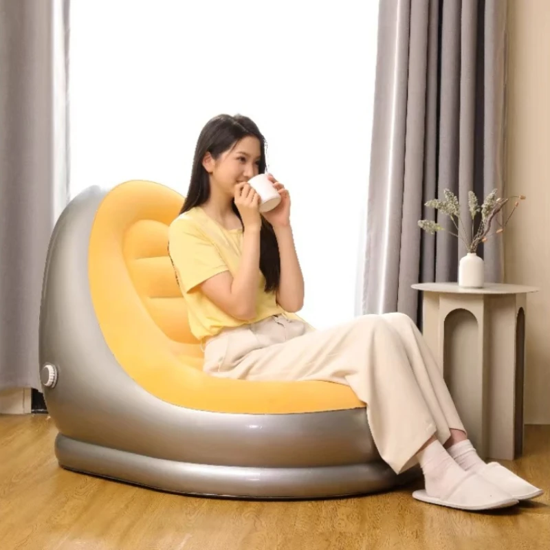 One-click Automatic Inflatable Person's Casual Camping Indoor Inflatable Portable Version Outdoor Furniture Opblaasbaar ZYCQSF