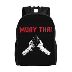 Miglior Muay Thai Fighter Backpack School Laptop Bookbag Combat Sports Boxing Gym Workout Fitness College Student Daypack Bags