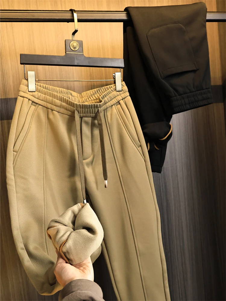 

Антистатические высококачественные сотовые теплые брюки Cosite Orlon для мужчин, свободный крой Faion Urban Sle, молодежные повседневные брюки