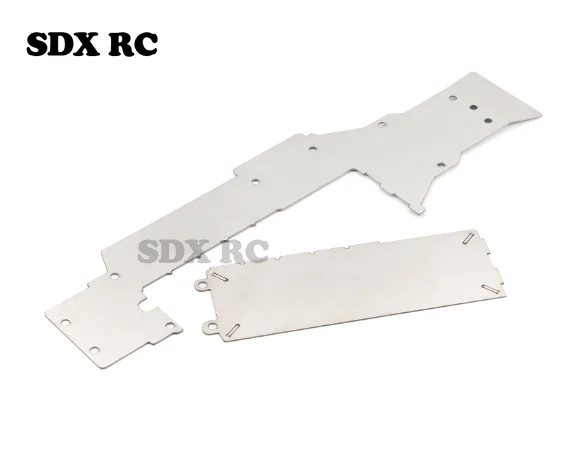 

XV01 Stainless Steel Chassis Armor Protection Anti-Skid Plate For 1/10 RC Car TAMIYA XV-01