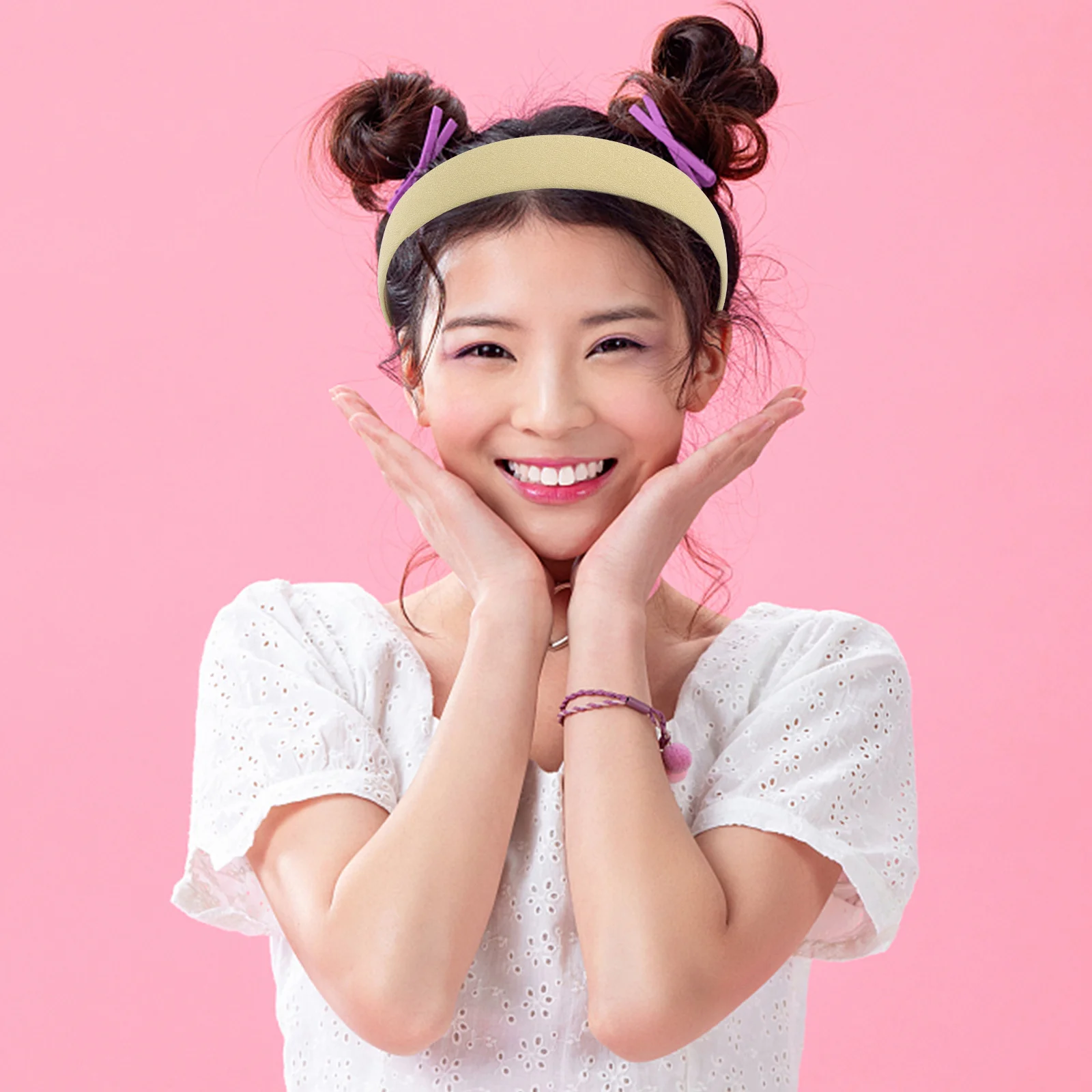 

6pcs Women Headbands For Styling Cute Face Wash Headband Party Accessories Short Curly Wavy Straight Hair Comfortable Fabric