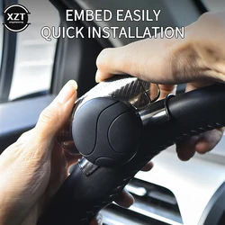 New 360 Steering Wheel Knob Ball Auto Spinner Knob Car Steering Booster Silicone Power Steering Handle Ball Booster Strengthener