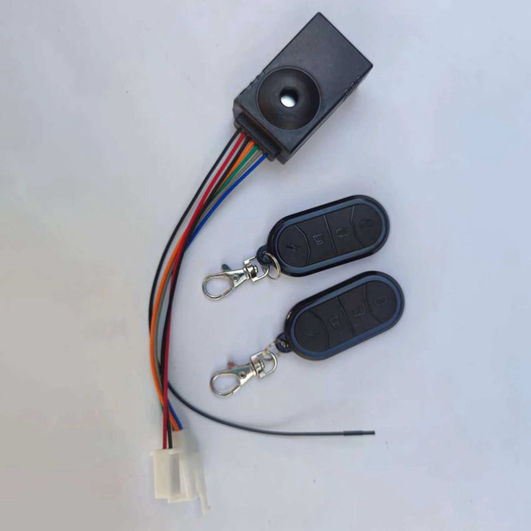 

4X система сигнализации для электровелосипеда, двойной пульт дистанционного управления, 36 В, 48 В, 60 В, 72 В, аксессуары для сигнализации, универсальный водонепроницаемый PZZW