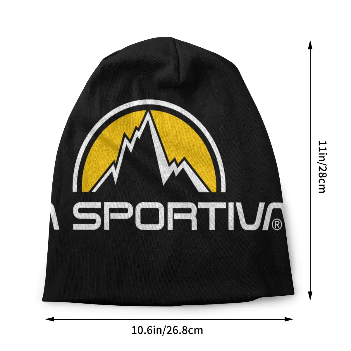 Custom Unisex Winter Warm Bonnet Femme Knitting Hats Fashion La Sportivas Logo Beanie Cap Outdoor Ski Beanies Caps For Men Women