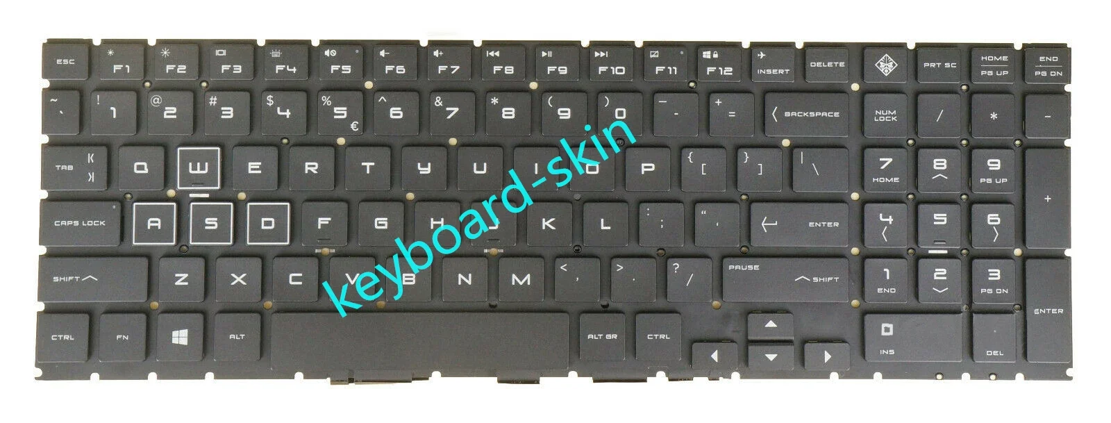 New US RGB colorful Backlit keyboard for HP Omen 15-DH  15-DH***** 15-DC 15-DC**** 15T-DC***** 15-dh1053nr 15-dh1054r laptop