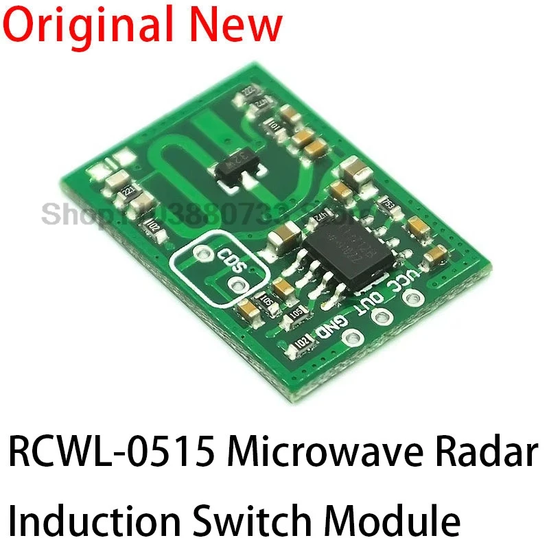 5Pcs RCWL-0515 12-15M Long Distance 2.7G Microwave Detection Module Is Suitable For Garage Lamp/UV lamp