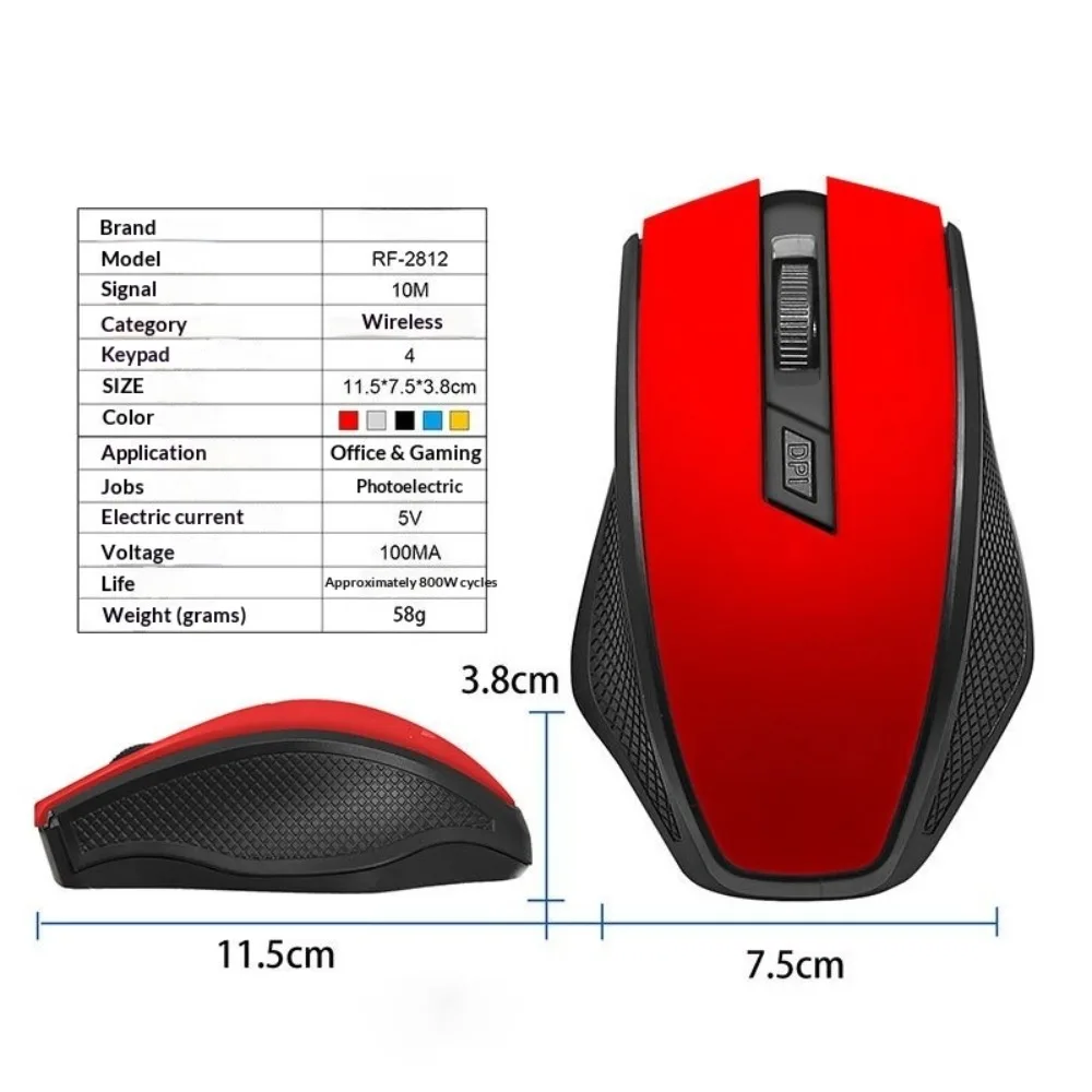 High Precision Gaming Mouse Wired RGB Backlight Programmable Ergonomic for PC Esports Gamer Desktop Daily Working Use