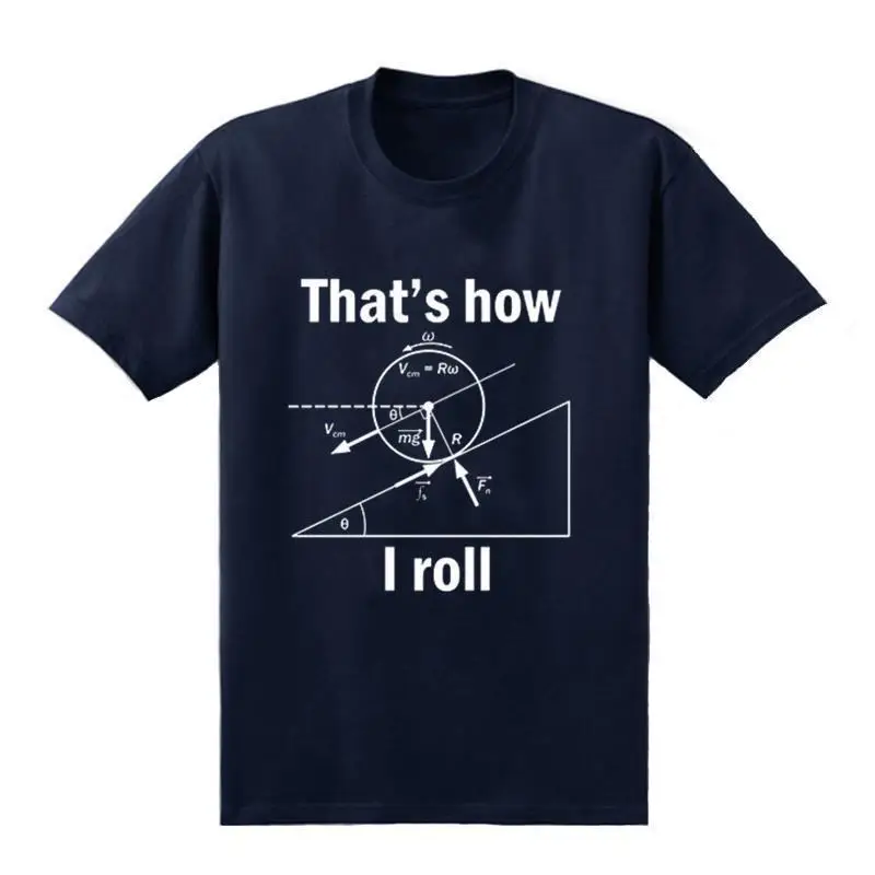 

Новая летняя футболка с короткими рукавами и физическим шариком Rolling Diagram Motion Formula Analysis, прямые студенческие хлопковые дышащие топы