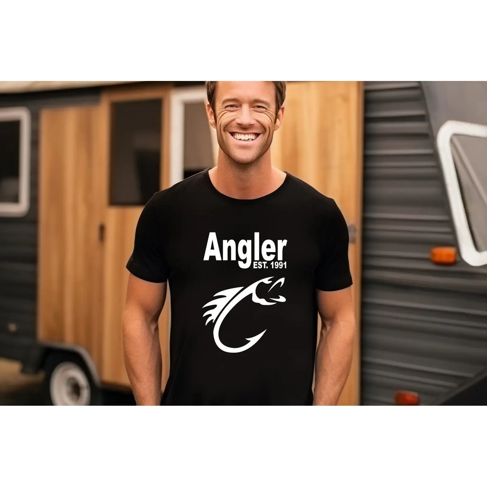 Personalized fishing T shirt The best anglers gift idea for fishermen fans with desired name vintage Washed Stylish graphic
