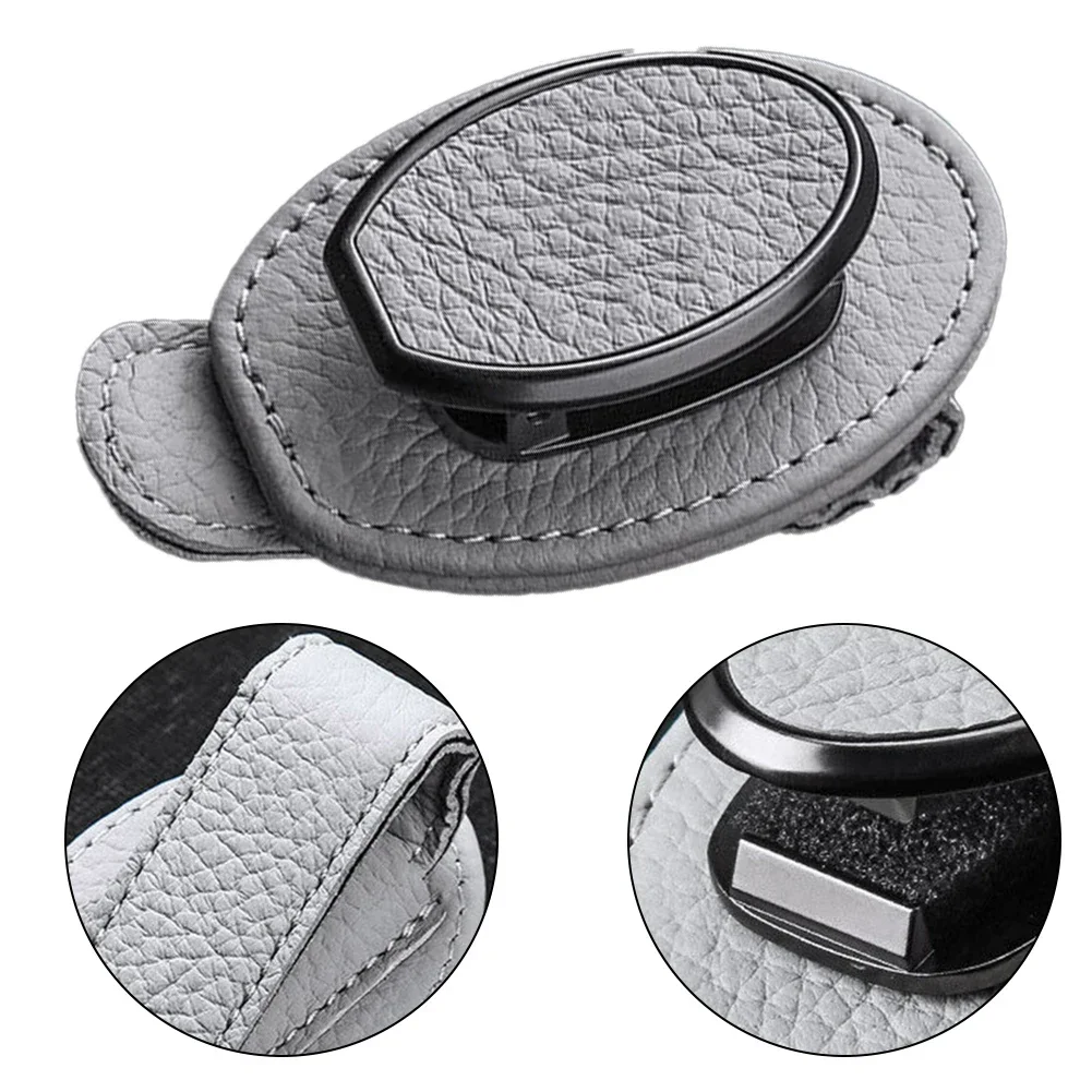 

Brand New Glasses Clip Back Clip Model Car Interior Car Vehicle Hanger Mount Glasses Holders Grey Many Occasions