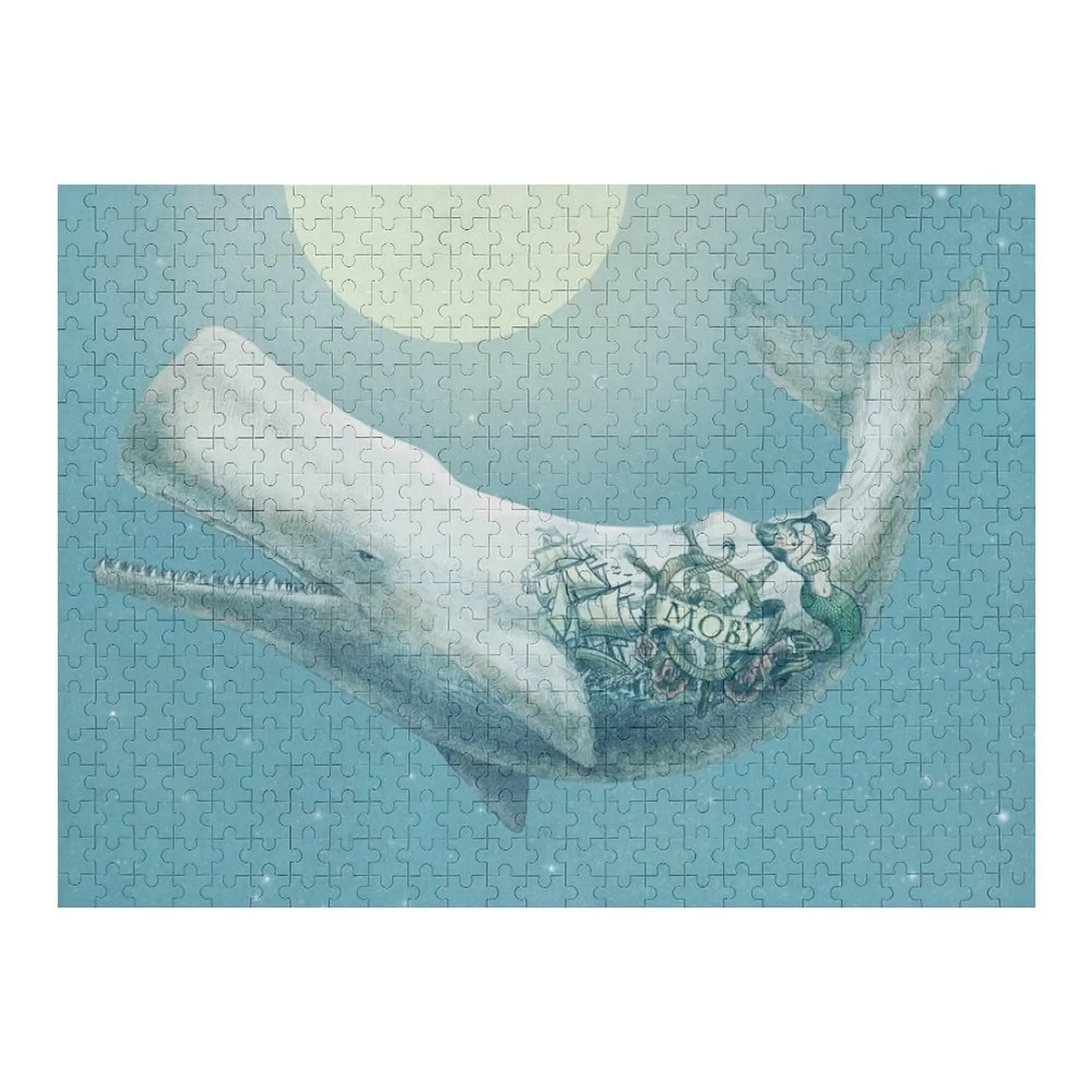 

Дальний и широкий (ночной вариант) Пазл с персонализированным именем Рождественские подарки Детская игрушка-головоломка