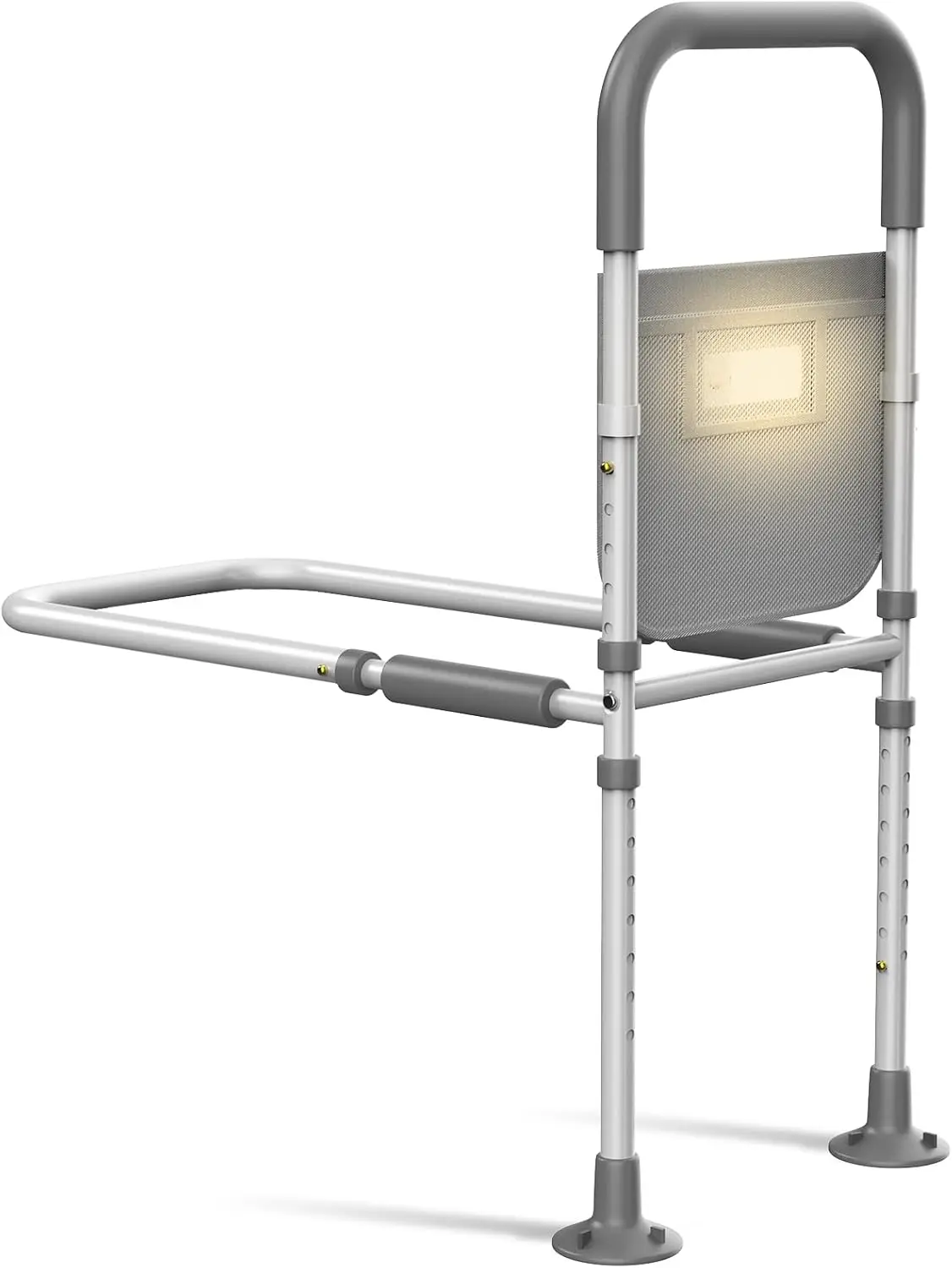 

for Elderly Adults Safety: with Motion Sensor Light & Storage Bag -Adjustable Bed Assist Rail for Seniors - Side Bed R