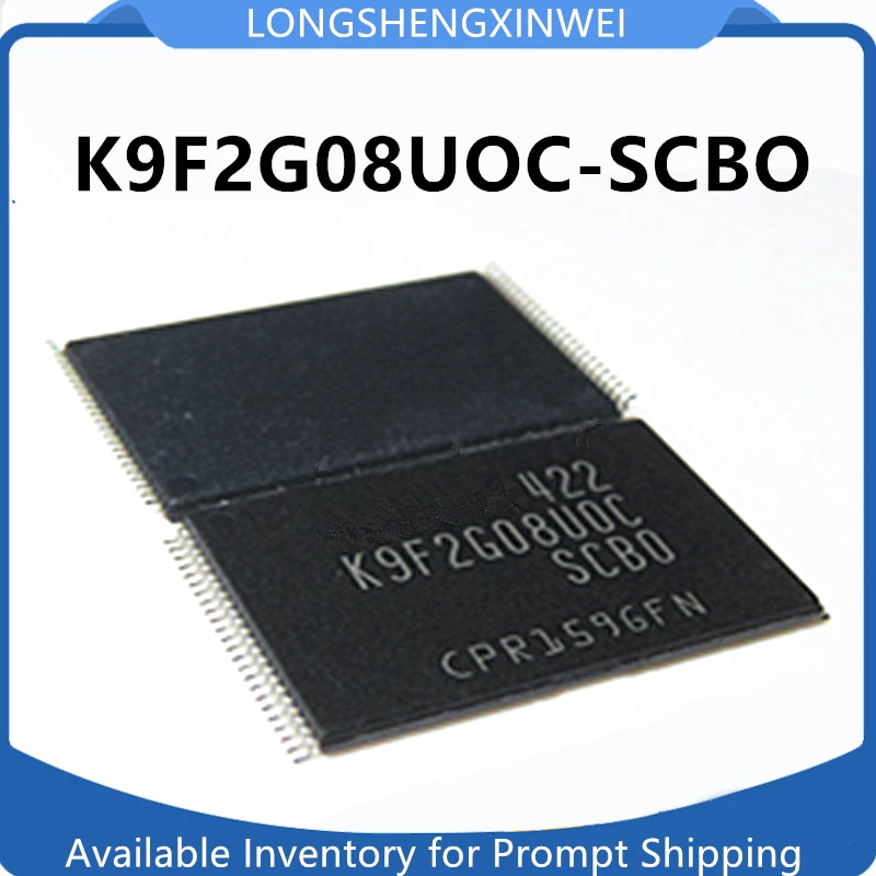 1PCS New Original Spot K9F2G08UOC-SCBO K9F2G08U0C-SCB0 TSOP48 Flash Chip