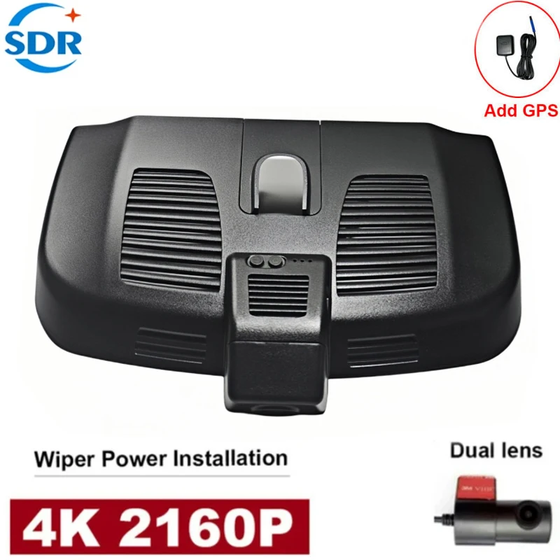4K UHD Wifi coche DVR fácil de instalar Dashcam grabadora de vídeo Original para mercedes-benz Vito V clase V200 V250 V260 W447 2016 2020