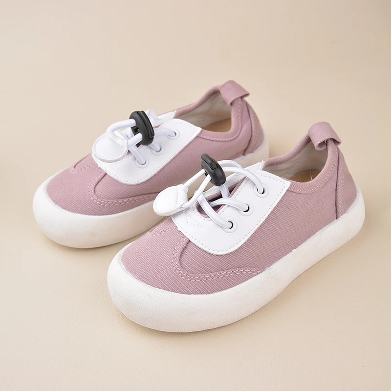 

Новое весеннее поступление, желтые, синие, фиолетовые детские уличные парусиновые туфли без шнуровки на плоской подошве, легкие нескользящие кроссовки EW8258