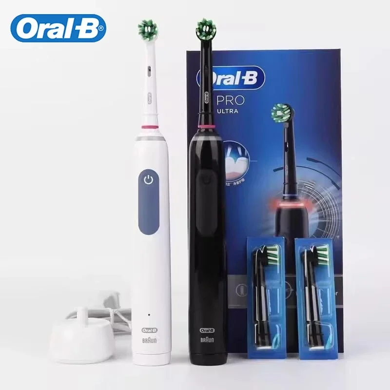 Oral B Pro4 / Pro2 Smart Sensor Electric Toothbrush 3D Sonic Rotary Clean Teeth Gum Cares Rechargeable Tooth Brush