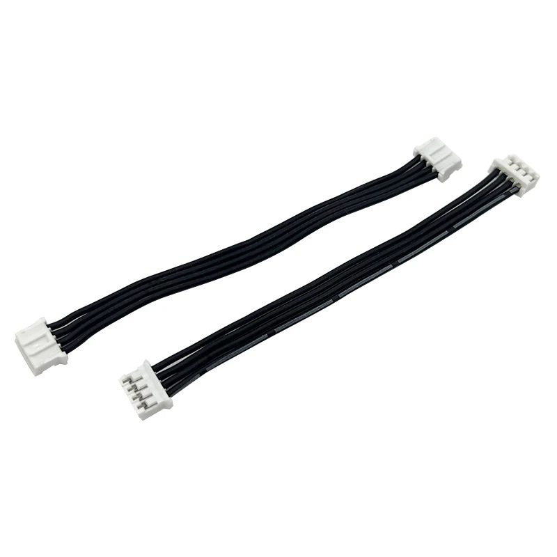 10PCS PH2.0 opposite-terminal wire electronic wire 26AWG silicone four-core parallel wire spacing 2.0mm