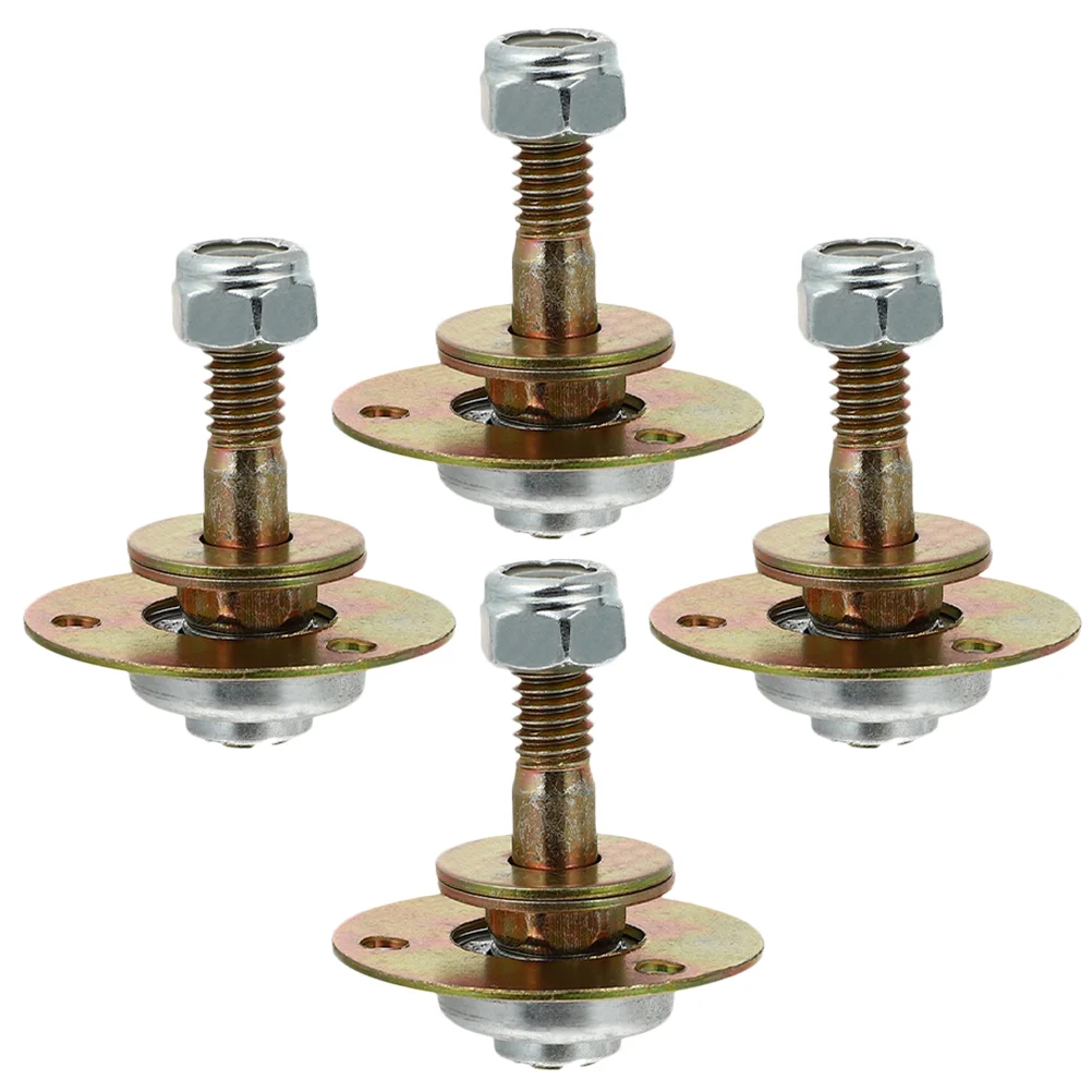 

4 Pcs Rocking Chair Bearing Screws Kits Outdoor Furniture Hardware Iron Connecting Fittings Office