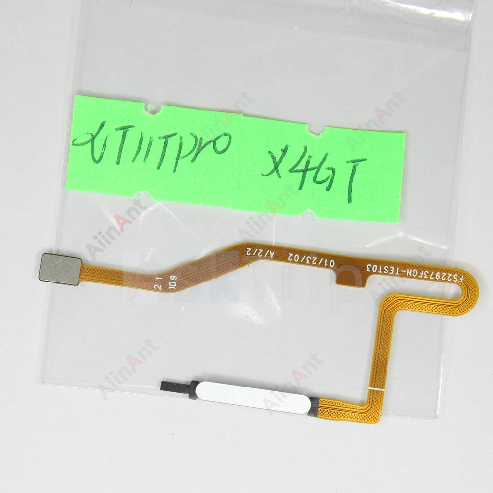 Side Power Button Touch ID Fingerprint Sensor Finger Scanner Flex Cable For Xiaomi Redmi Note 11 11s 12s  11E 11T Pro 4G 5G