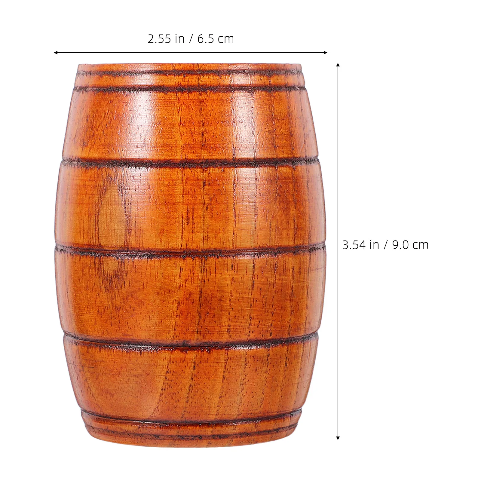 Houten bierbeker in de vorm va - Wine Beer Coffee Drink recensie en prijs