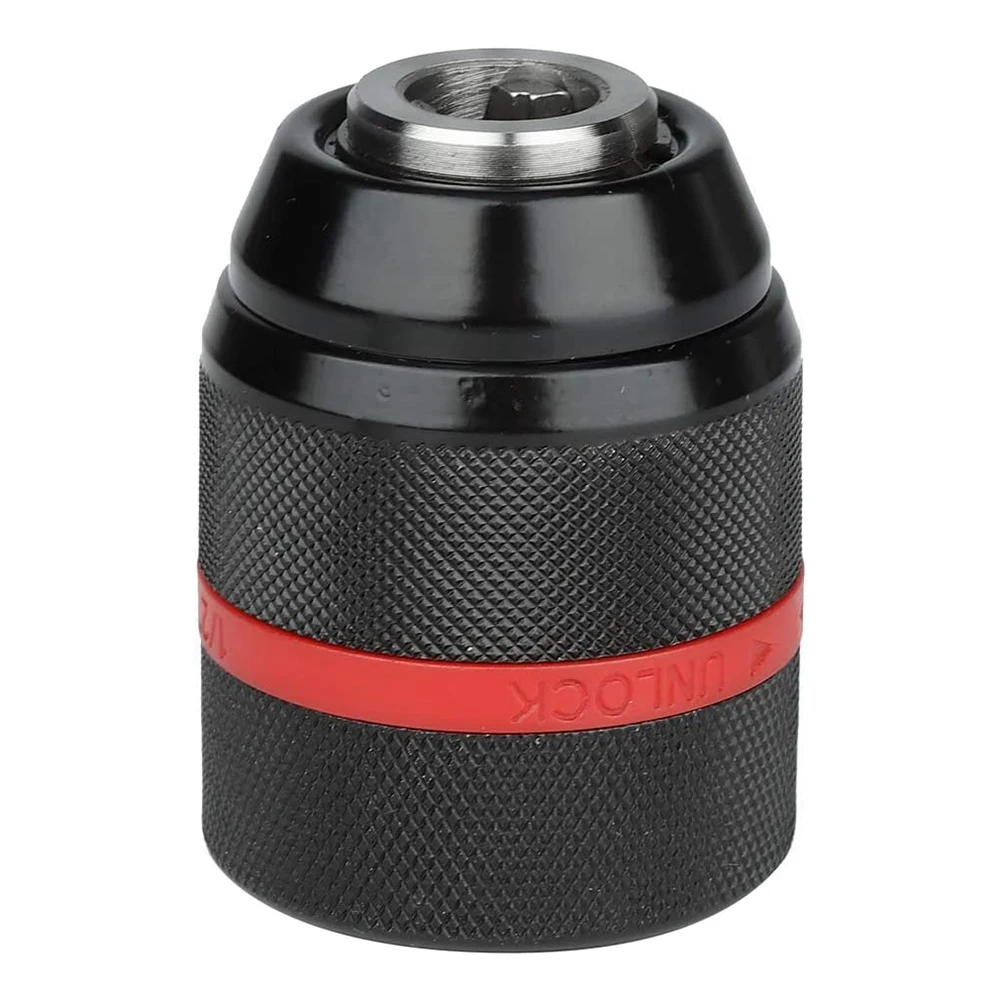 Hot Metal Heavy Duty 1/2-20UNF 13Mm Keyless Drill Chuck Hex Shank/SDS/Socket Square Female Adaptor Hardware Tool