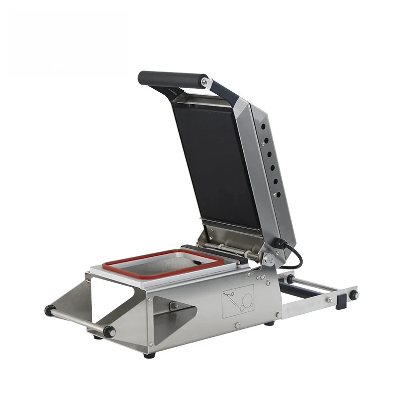 HTS-175 Hualian Semi-automatic Tray Sealer Sealing Packaging Machine for Food