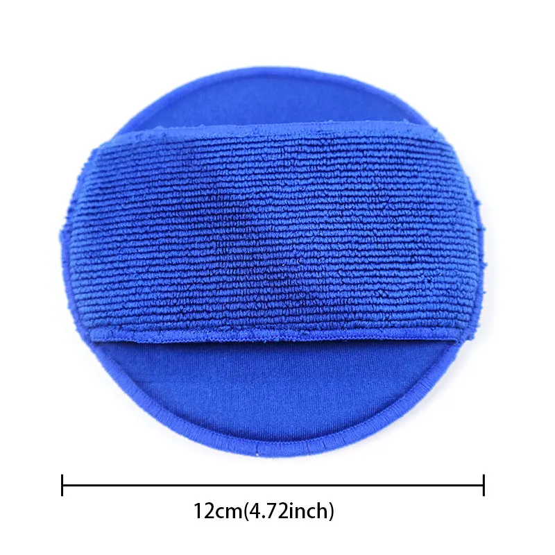 Car Wash Magic Clay Sponge Soft Microfiber Car Wax Applicator Pad Polishing Sponges for Apply and Remove Wax Auto Detailing Care