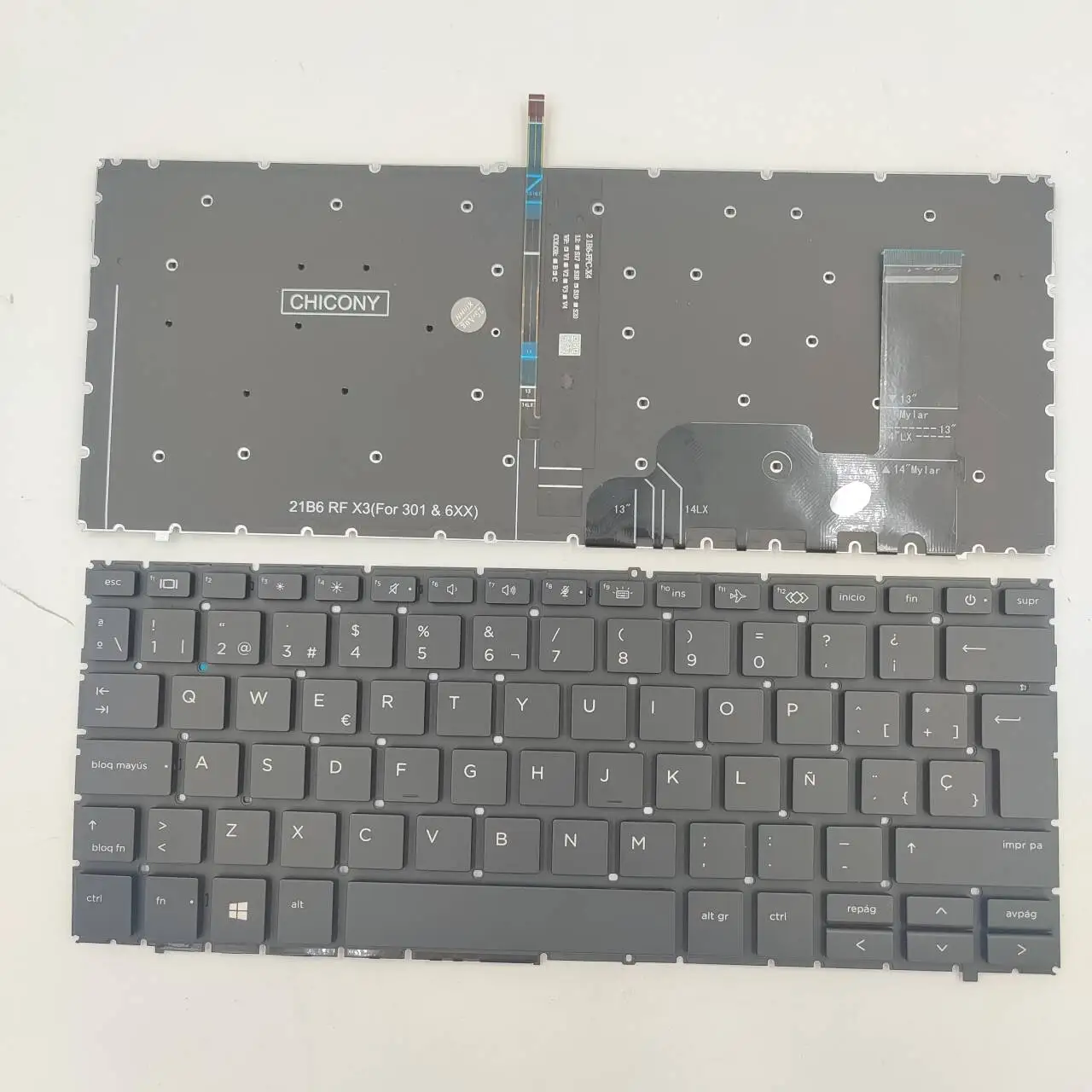 

RU SP US UK layout for HP ProBook HSN-Q27C-4 HSN-Q31C 440G9/G10 445G9/G10 840g9/g10 845g9 laptop keyboard