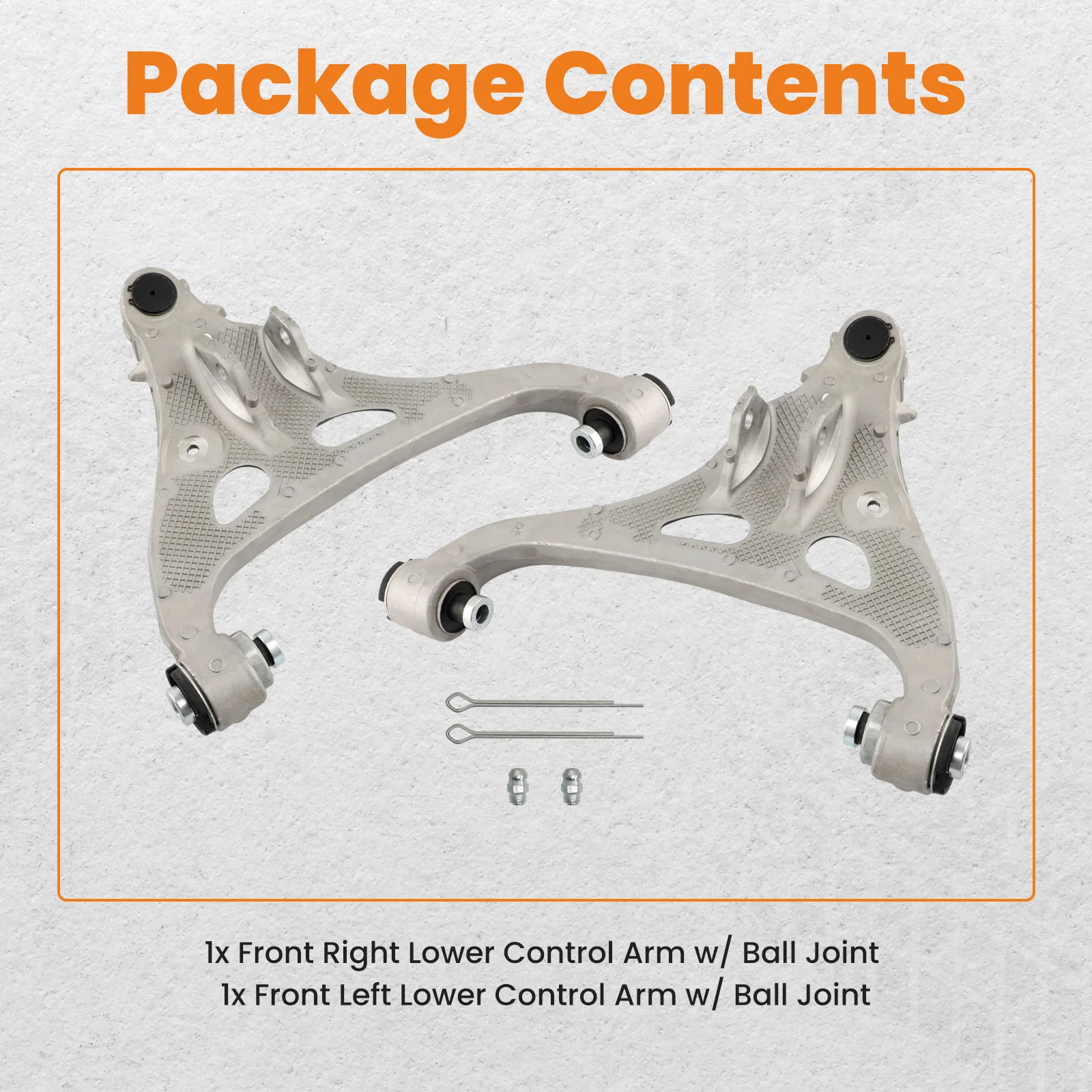 2x Braccio di controllo anteriore inferiore con coppia di giunti sferici per camioncino Ford F150 2004-2008 4L3Z3078CA