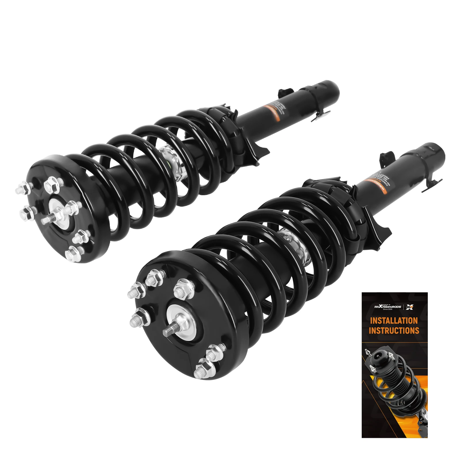 

Восстановленные передние амортизаторы в сборе с пружинами для Acura TSX 2004-2008 годов выпуска