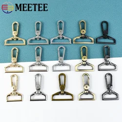 2/5Pcs 25mm/32mm/38mm Strap Bag Metal Buckle Lobster Clasp Swivel Trigger Clips Snap Hook Weebing Carabiner Hardware Accessories