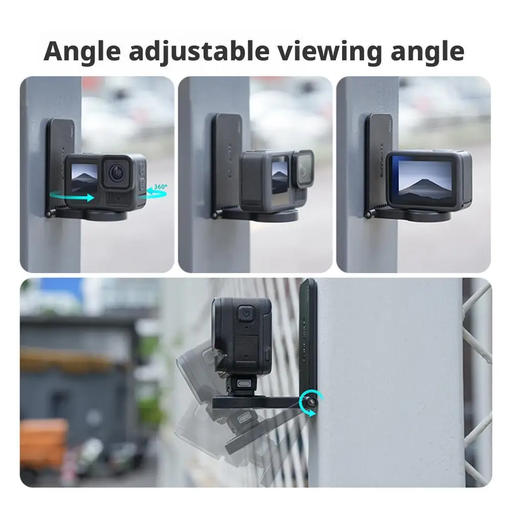 Универсальный магнитный кронштейн для настольного крепления, ручка для DJI OSMO 360/Pocket 3/Action 5/Insta360 X5/GO Ultra 13, аксессуары Универсальный магнитный кронштейн для настольного крепления, ручка для DJI OSMO 360/Pocket 3/Action 5/Insta360 X5/GO Ultra 13, аксессуары