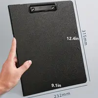 1pc dossiers de fichiers A4, organisateur de Documents, presse-papiers avec couvercle, dossier en papier A4 pour les affaires et l'école, papeterie et fournitures de bureau 4